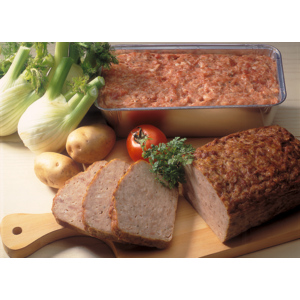 Rôti haché en moule d'alu, surgelé, 1,6 kg