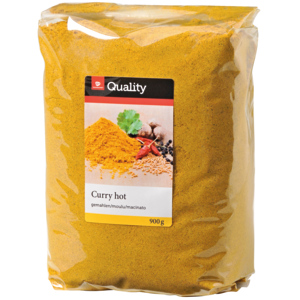 Quality Curry hot, 900 g