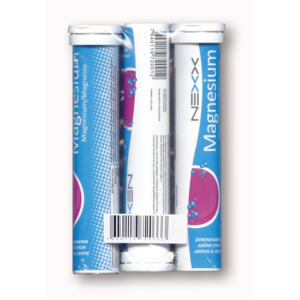 NEXX Magnesium Brausetabletten, 3 x 20 Stück NEXX Magnesium Brausetabletten, 3 x 20 Stück