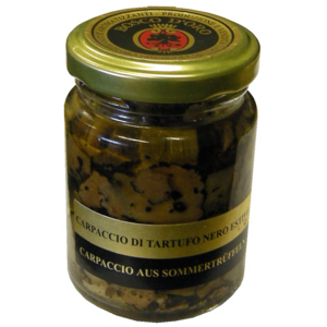 Bosco d'oro Carpaccio, aus Sommertrüffeln, schwarz, 45 g