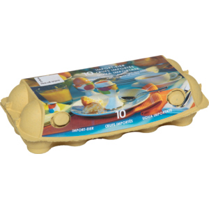 Eier Import, Bodenhaltung, 53g+, 10 Stück Eier Import, Bodenhaltung, 53g+, 10 Stück