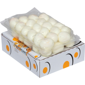 Traiteur-Eier, Bodenhaltung, Import, gekocht und geschält, 40 Stück