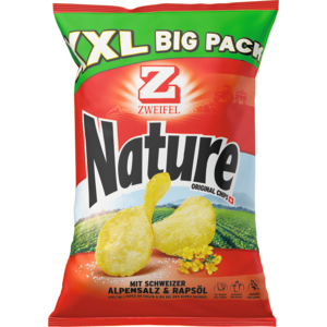 Zweifel Chips Nature XXL, 8 x 380 g