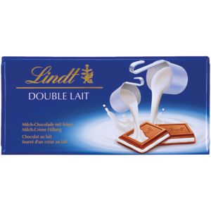 Lindt Double Lait, 20 x 100 g