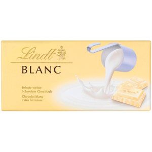 Lindt Blanc, 5 x 100 g