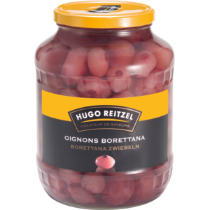 Hugo Reitzel Borettana Zwiebeln, 6 x 1,63 kg Hugo Reitzel Borettana Zwiebeln, 6 x 1,63 kg