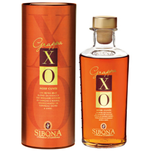 Sibona Grappa XO extra Old 44%, 50 cl Sibona Grappa XO extra Old 44%, 50 cl