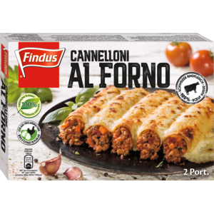 Findus Cannelloni al Forno, tiefgekühlt, 600 g Findus Cannelloni al Forno, tiefgekühlt, 600 g