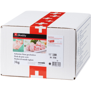 Schweins-Füsse geschnitten tiefgekühlt, 3 kg Schweins-Füsse geschnitten tiefgekühlt, 3 kg