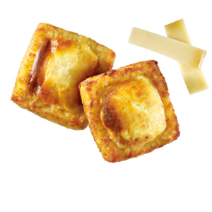 Kadi Rösti-Tartelettes, gefüllt mit Schweizer (Berg-) Käse, TK, 2 x 12 St / 2,16 kg