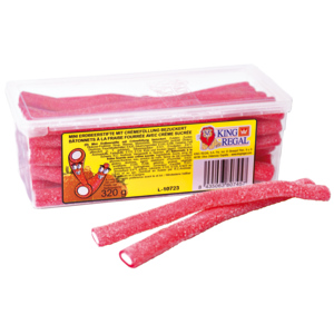 King Regal Erdbeerstifte mit Crème bezuckert, 320 g