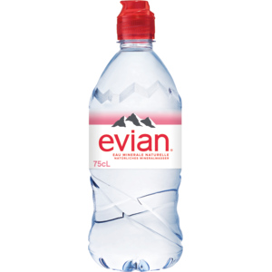 Evian Sportcap, PET 75 cl Evian Sportcap, PET 75 cl