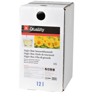 Quality High Oleic Sonnenblumenöl, 12 l