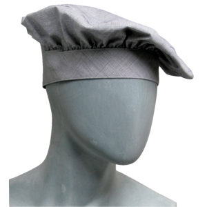 Workfashion Kochmütze weiss / schwarz