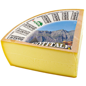 Muotitaler Alpkäse, mild, 1/4 Laib ca. 1,5 kg Muotitaler Alpkäse, mild, 1/4 Laib ca. 1,5 kg