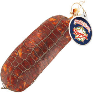 Negroni Salami Ventricina, grobkörnig, scharf, ca. 2,5 kg