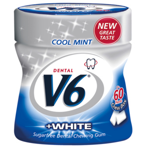 V6 Genie Cool Mint, 6 x 87 g V6 Genie Cool Mint, 6 x 87 g