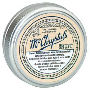 Mc Chrystal Snuff English Menthol, 12 x 4,4 g