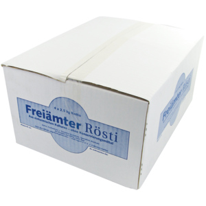 Rösti "Freiamt" frisch, 4 x 2,5 kg