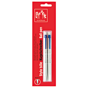 Caran d'Ache Kugelschreiber blau Pack zu 2 Stück Caran d'Ache Kugelschreiber blau Pack zu 2 Stück