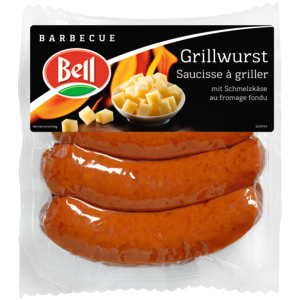 Bell Grillwurst mit Käse, 5 x 4 x 60 g Bell Grillwurst mit Käse, 5 x 4 x 60 g