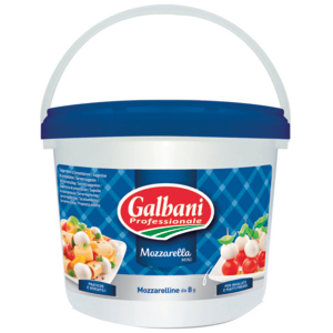 Galbani Mozzarella, Mini, 125 x 8 g, 1 kg Galbani Mozzarella, Mini, 125 x 8 g, 1 kg