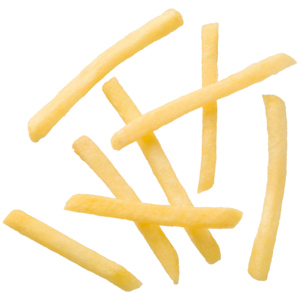 Kadi pommes frites tagliate fino, 7 x 7 mm, SG, 4 x 2,5 kg