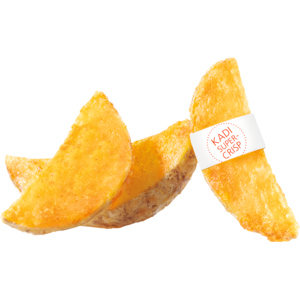 Kadi Wedges gewürzt, TK, 2 x 2,5 kg