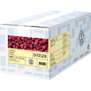 Ditzler Erdbeeren ungezuckert TK 2 x 2,5 kg