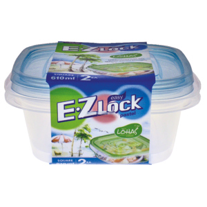 EZ Lock Dosen 610 ml Pack zu 2 Stück