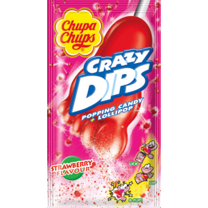 Chupa Chups Crazy Dips Erdbeer, 24 x 14 g Chupa Chups Crazy Dips Erdbeer, 24 x 14 g