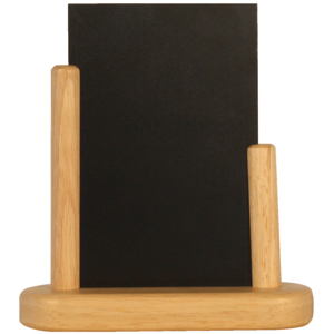 Securit Elegant Tischtafel, 10 x 15 cm, natur