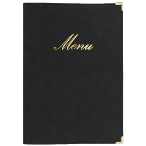 Securit Classic Menukarte, A4, schwarz Securit Classic Menukarte, A4, schwarz