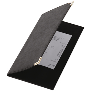 Securit Classic Rechnungsmappe, schwarz