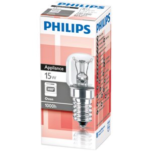 Philips Backofenlampe klar E14 15 W