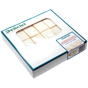 Deliciel Mini Rahmcrèmeschnitte, tiefgekühlt, 24 x 60 g Deliciel Mini Rahmcrèmeschnitte, tiefgekühlt, 24 x 60 g