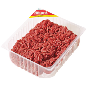 Rinds-Hackfleisch, Atmos, 3 mm, 1 kg Rinds-Hackfleisch, Atmos, 3 mm, 1 kg