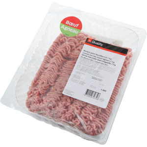 Hackfleisch gemischt Rind/Lamm 3mm, Schweiz/Europa, 1 kg