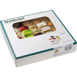 Deliciel Mini Pâtisserie, assortiert, tiefgekühlt, 30 Stück