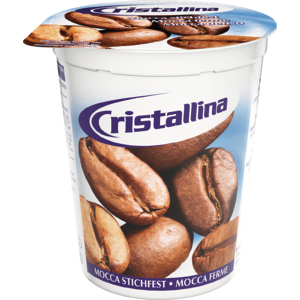 Cristallina Jogurt Mocca, stichfest, 10 x 175 g Cristallina Jogurt Mocca, stichfest, 10 x 175 g
