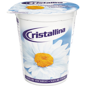 Cristallina Jogurt Nature, stichfest, 10 x 175 g Cristallina Jogurt Nature, stichfest, 10 x 175 g