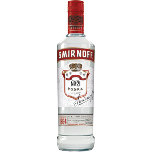 Smirnoff Red Vodka 37,5%, 70 cl Smirnoff Red Vodka 37,5%, 70 cl