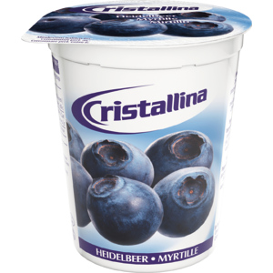 Cristallina Jogurt Heidelbeer, 10 x 175 g Cristallina Jogurt Heidelbeer, 10 x 175 g