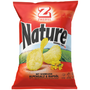 Zweifel Chips, Nature, 10 x 280 g Zweifel Chips, Nature, 10 x 280 g