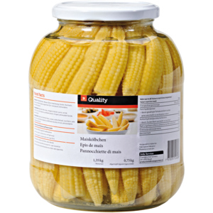 Quality Maiskölbchen, 1,35 kg Quality Maiskölbchen, 1,35 kg