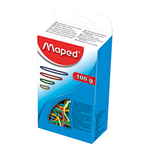 Maped Gummiringe farbig 100 g Maped Gummiringe farbig 100 g