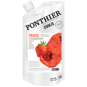 Ponthier Erdbeer Coulis, 1 kg Ponthier Erdbeer Coulis, 1 kg