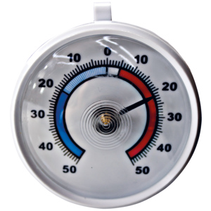 Gefrier- und Kühlschrankthermometer rund