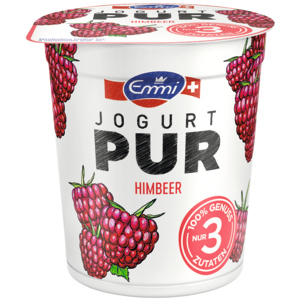 Emmi Jogurt PUR Himbeer, 10 x 150 g Emmi Jogurt PUR Himbeer, 10 x 150 g