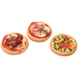 Hug Apéro Pizzette, 3 Sorten, tiefgekühlt, 3 x 30 Stück Hug Apéro Pizzette, 3 Sorten, tiefgekühlt, 3 x 30 Stück